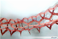 کاغذ کشی ریسه تزئین تولد نوستالژی دهه 60 