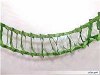 کاغذ کشی ریسه تزئین تولد نوستالژی دهه 60