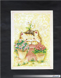 کارت پستال انتشارات وودفیلد چاپ انگلستان 