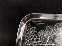 دیس میوه خوری بلوری ضخیم طرح میوه