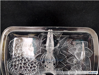 دیس میوه خوری بلوری ضخیم طرح میوه