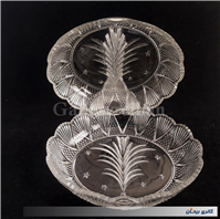 یک جفت ظرف کمیاب بلور با طرح خاص