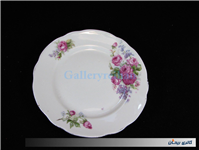 دیوارکوب چینی قدیمی طرح گل سرخی