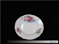 دیوارکوب چینی قدیمی طرح گل سرخی