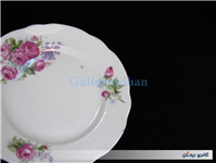 دیوارکوب چینی قدیمی طرح گل سرخی