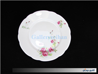 دیوارکوب چینی گل سرخی قدیمی مارک KPM 