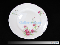 دیوارکوب چینی گل سرخی قدیمی مارک KPM 