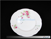 دیوارکوب چینی گل سرخی قدیمی مارک KPM 