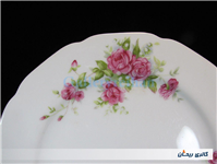 دیوارکوب چینی گل سرخی قدیمی