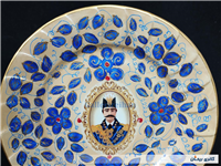 دیوارکوب قدیمی نقاشی کاردست قلم آبی جدید