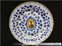 دیوارکوب قدیمی نقاشی کاردست قلم آبی جدید