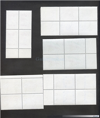 20 عدد تمبر بلوکی جمهوری مربوط به سال 1365