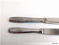 جفت چاقوی قدیمی STAINLESS با طرح خاص