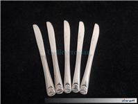 5عدد چاقوی قدیمی ROSE STAINLESS با طرح خاص