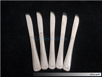 5عدد چاقوی قدیمی ROSE STAINLESS با طرح خاص
