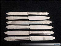 6چاقوی قدیمی STAINLESS با طرح خاص