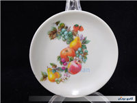 جفت دیوارکوب ملامین قدیمی طرح میوه 