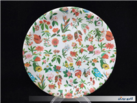 جفت دیوارکوب ملامین قدیمی و زیبا طرح گل 