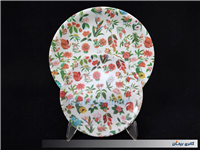 جفت دیوارکوب ملامین قدیمی و زیبا طرح گل 