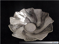 کاسه میوه خوری دو رنگ طرح گل لاله 