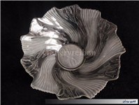 کاسه میوه خوری دو رنگ طرح گل لاله 