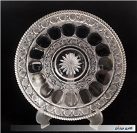 دیس میوه خوری بلوری تراش دست زیبا