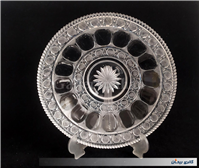 دیس میوه خوری بلوری تراش دست زیبا