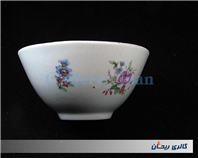 کاسه روسی بسیار قدیمی و زیبا طرح گل