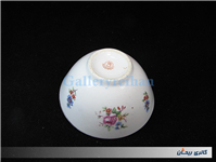 کاسه روسی بسیار قدیمی و زیبا طرح گل
