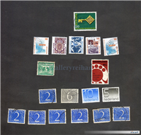 18 عدد تمبر قدیمی و خاص کشور هلند 