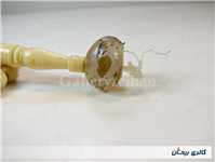 تسبیح کلکسیونی قدیمی دست ساز استخوان 