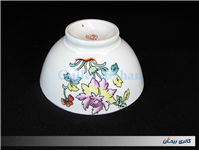 کاسه روسی نقاشی دست قدیمی و زیبا طرح گل