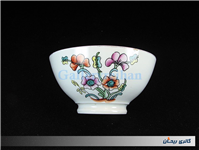 کاسه روسی نقاشی دست قدیمی و زیبا طرح گل