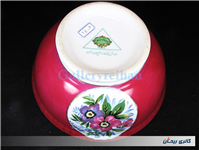 کاسه لاکی بسیار قدیمی طرح گلهای زیبا 