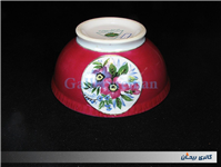 کاسه لاکی بسیار قدیمی طرح گلهای زیبا 