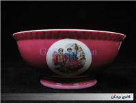 کاسه چینی قدیمی لاکی لیلی و مجنون