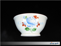 کاسه روسی نقاشی دست قدیمی طرح گل سیب