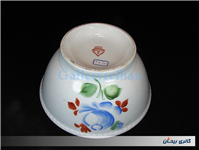 کاسه روسی نقاشی دست قدیمی طرح گل سیب