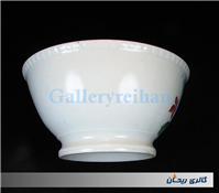 کاسه روسی نقاشی دست قدیمی طرح گل سیب