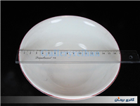 کاسه روسی نقاشی دست قدیمی طرح گل سیب