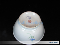 کاسه روسی نقاشی دست قدیمی طرح گل سیب