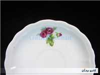 دیوارکوب یا زیرفنجانی گل سرخی قدیمی