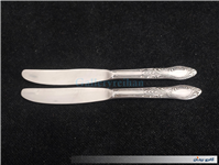 جفت چاقوی قدیمی STAINLESS با طرح زیبا 