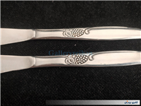 جفت چاقوی قدیمی STAINLESS با طرح انگور
