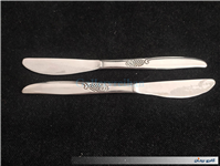 جفت چاقوی قدیمی STAINLESS با طرح انگور