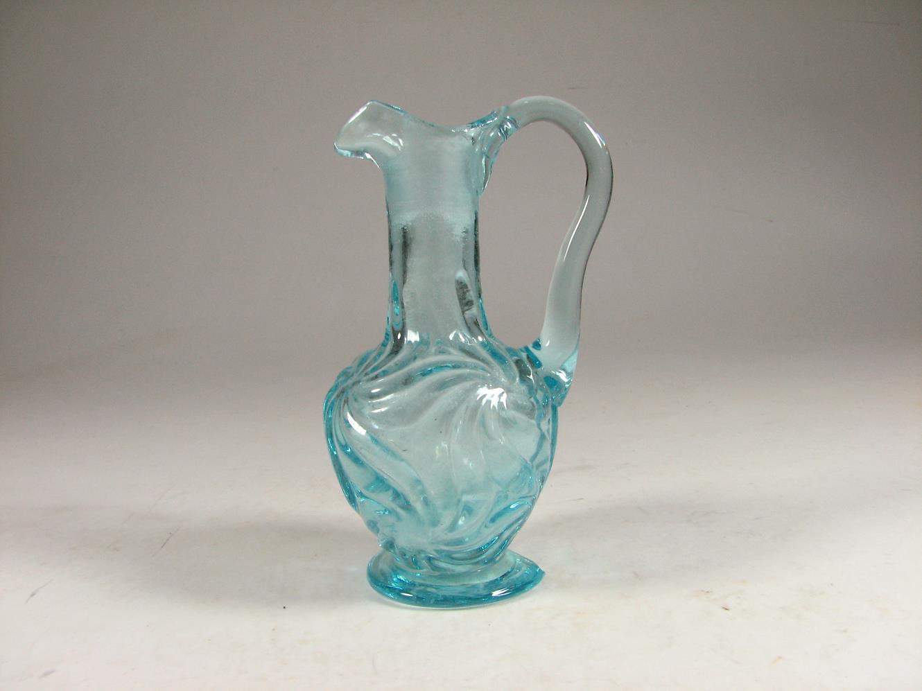 آبلیمو خوری دوپیچ روسی قاجاری آبی قدیمی