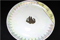 دیوارکوب قدیمی طرح دل و دلبر (شیرینی خوری)