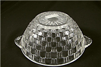 قندان شیشه ای بدون درب قدیمی طرح خاص