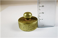 وزنه مهردار برنجی 100گرمی قدیمی کلکسیونی